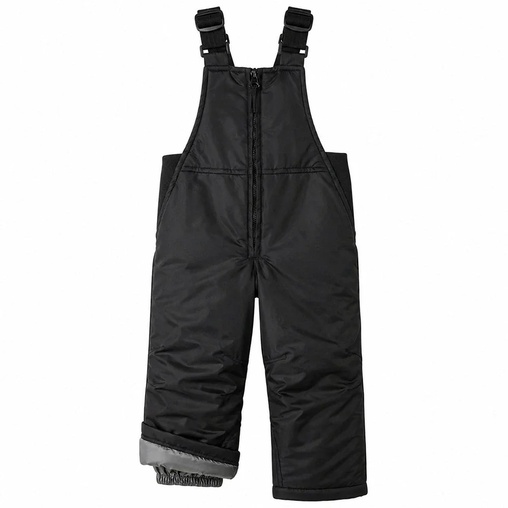 Arctix Toddler Snow Bib Overalls 2T Black Insulated Snow Pants Waterproof